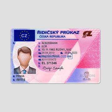 Czechia Driving License