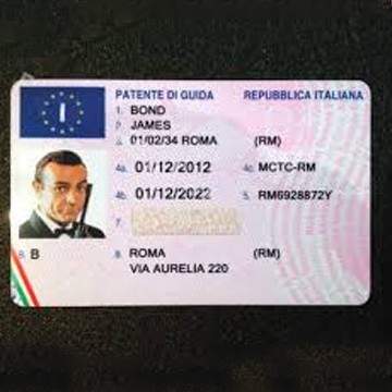 Italian Drivers Licence