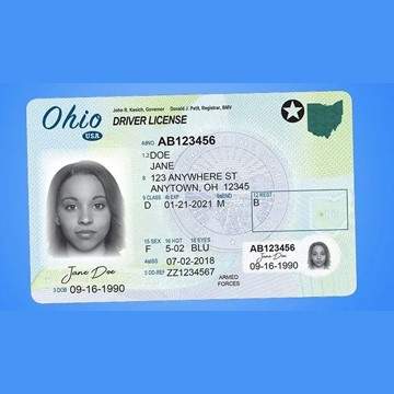 Ohio Drivers License