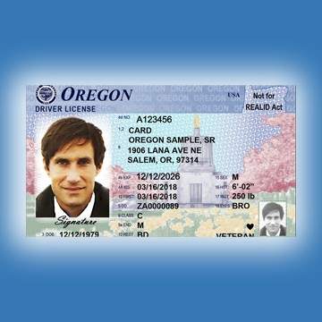Oregon Drivers Licenses