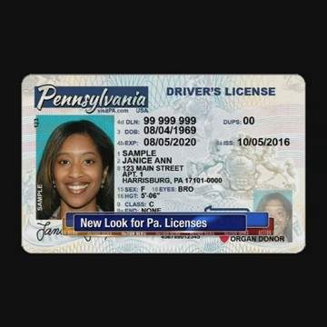 Pennsylvania Drivers License