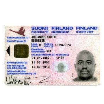 Finland ID Card